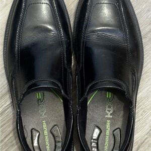 Nunn Bush Black Leather Men's Shoes